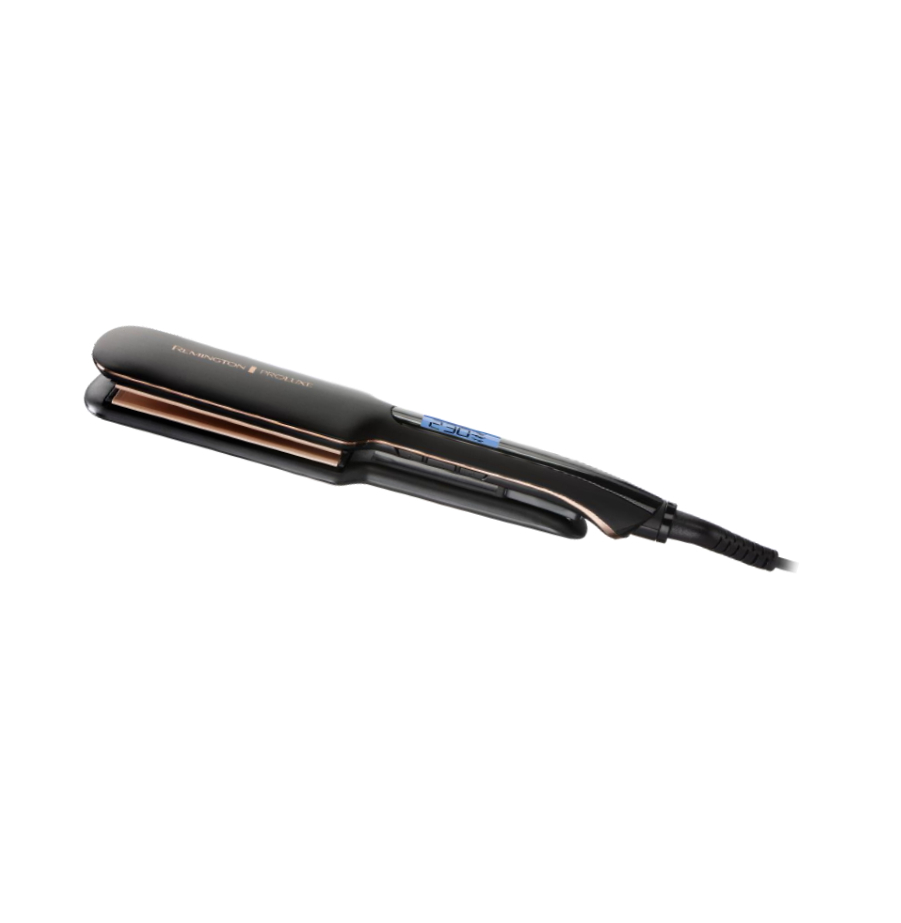 מחליק שיער פלטות רחבות בציפוי קרמי REMINGTON רמינגטון