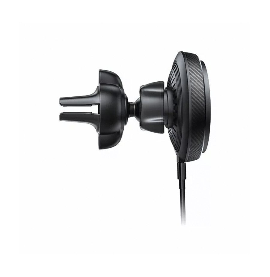 תושבת מגנטית ומטען אלחוטית למזגן הרכב עם אורות לד MIRACASE MMVM55 MagSafe 3