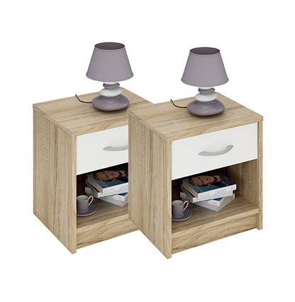 זוג שידות לילה HOME DECOR
