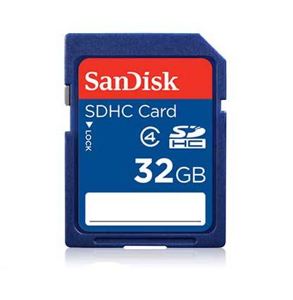 כרטיס זיכרון SDHC 64GB מבית SanDisk 