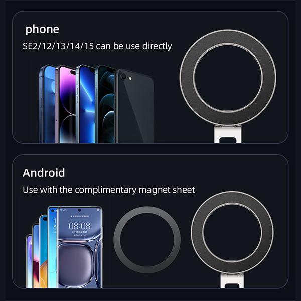 מחזיק-טלפון-מגנטי-לרכב-תומך-MagSafe-עם-חיבור-יציב-וסיבוב-360°-Yesido-C203-13 copy