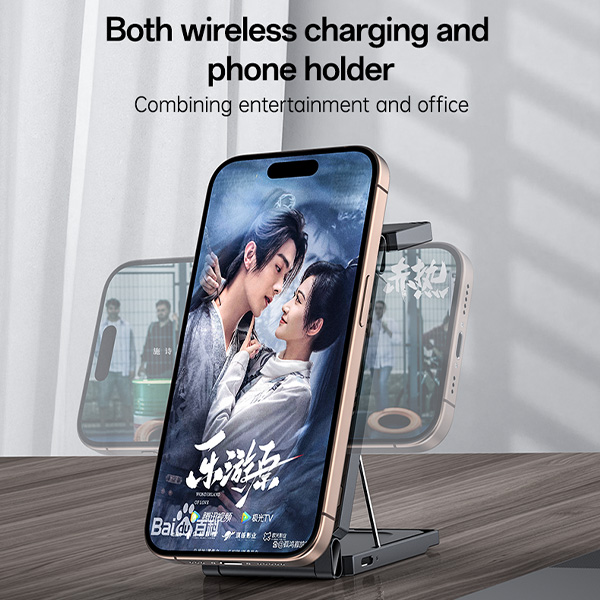 מטען-אלחוטי-מתקפל-22W-לטעינת-אייפון-שעון-אפל-ואיירפודס-תומך-MagSafe-ונוח-לנשיאה-Yesido-DS25-9 copy