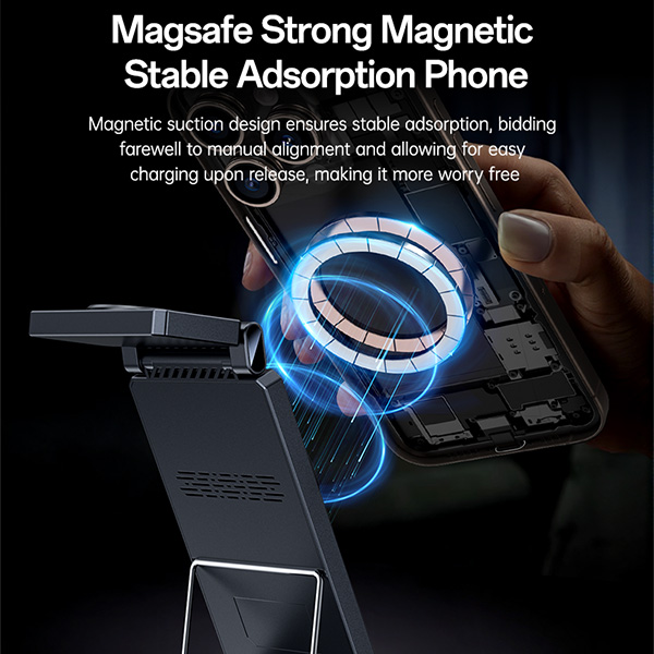 מטען-אלחוטי-מתקפל-22W-לטעינת-אייפון-שעון-אפל-ואיירפודס-תומך-MagSafe-ונוח-לנשיאה-Yesido-DS25-6 copy