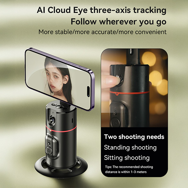 גימבל-AI-מגנטי-אוטומטי-עם-מצלמה-מובנית-תאורת-רינג-לייט-חכמה-ומעקב-פנים-360°-Yesido-SF20-5 copy