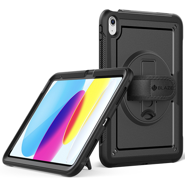 מגן-קשיח-לאייפד-אייר-13-M2M3-שחור-עם-רצועת-נשיאה-וסטנד-מובנה-להגנה-אולטימטיבית-ונוחות-Blaze-ShockProof-1 copy