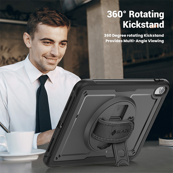 מגן-קשיח-לאייפד-אייר-13-M2M3-שחור-עם-רצועת-נשיאה-וסטנד-מובנה-להגנה-אולטימטיבית-ונוחות-Blaze-ShockProof-6 copy