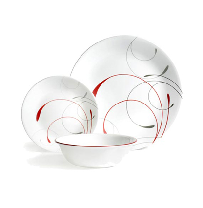 סט 18 חלקים ל-6 סועדים מבית CORELLE