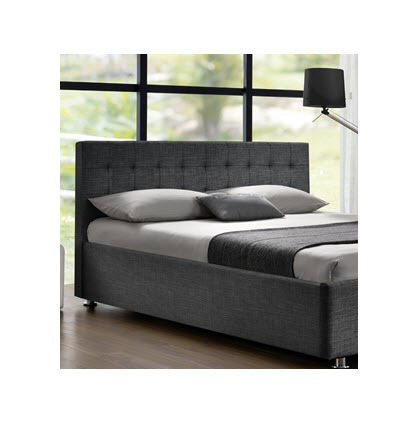 מיטה זוגית מרופדת HOME DECOR