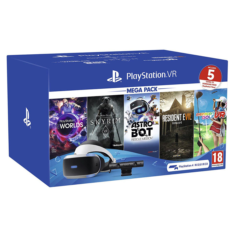 ערכת 2 Playstation VR Mega Pack