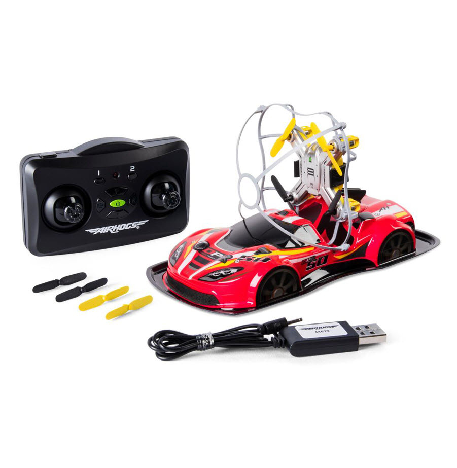 רחפן 4 ערוצים + מכונית מרחפת מבית Air Hogs