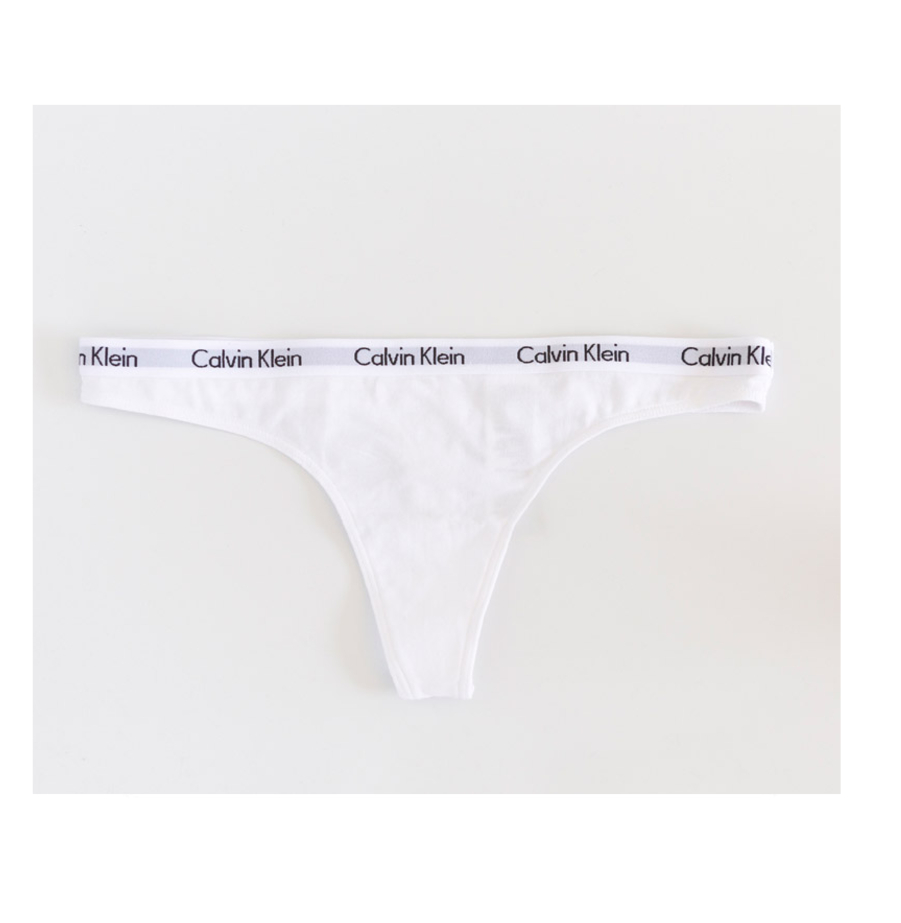 תחתון חוטיני עם פס לוגו רחב Calvin Klein קלווין קליין