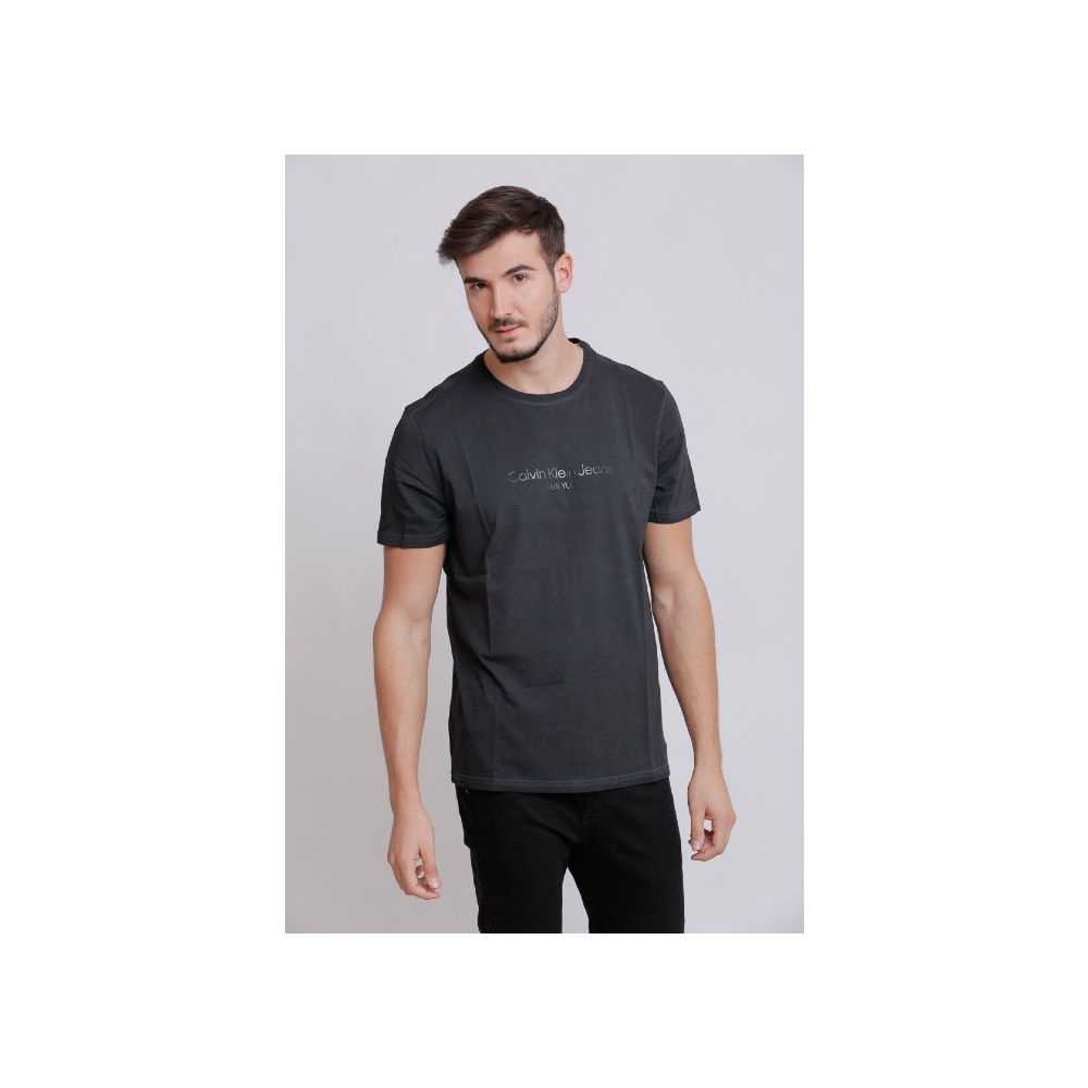 חולצת טי שירט עם הדפס המותג כיתוב ניו יורק Calvin Klein קלווין קליין