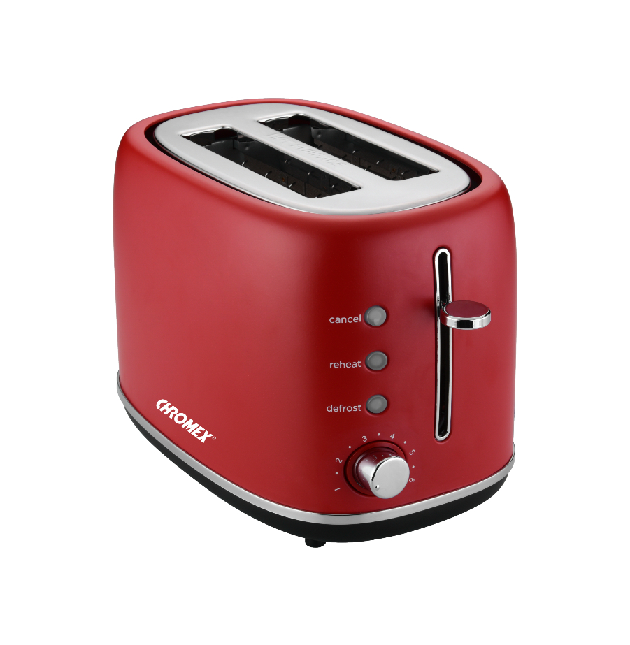 מצנם 2 פרוסות בעל 6 דרגות השחמה וחימום CHROMEX כרומקס