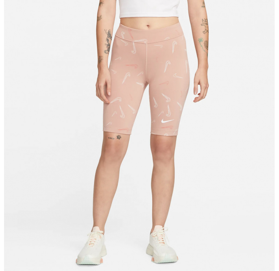 מכנסי שורט לנשים Sportswear Printed Dance מבית NIKE נייקי