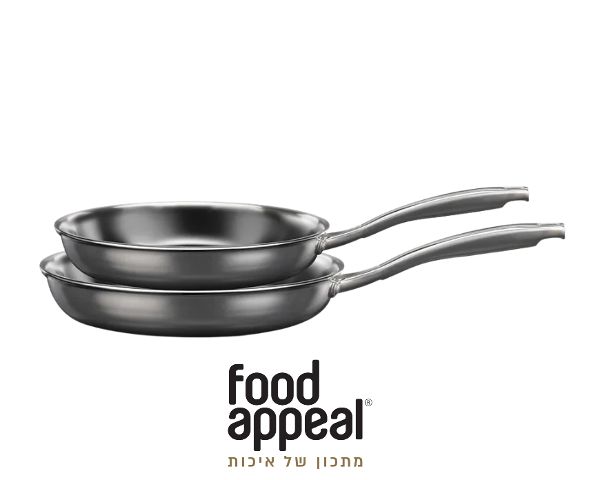 מארז 2 מחבתות FOOD APPEAL